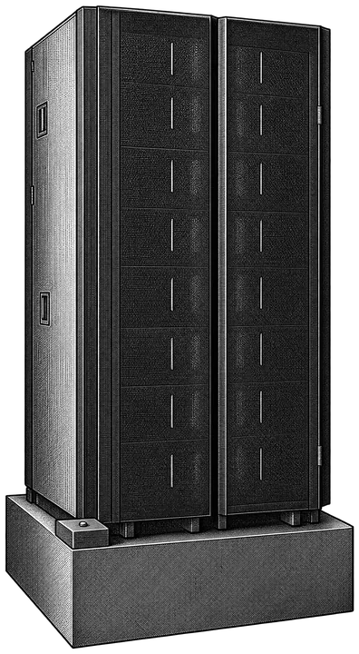 Engraving of IBM Deep Blue at Computer History Museum
